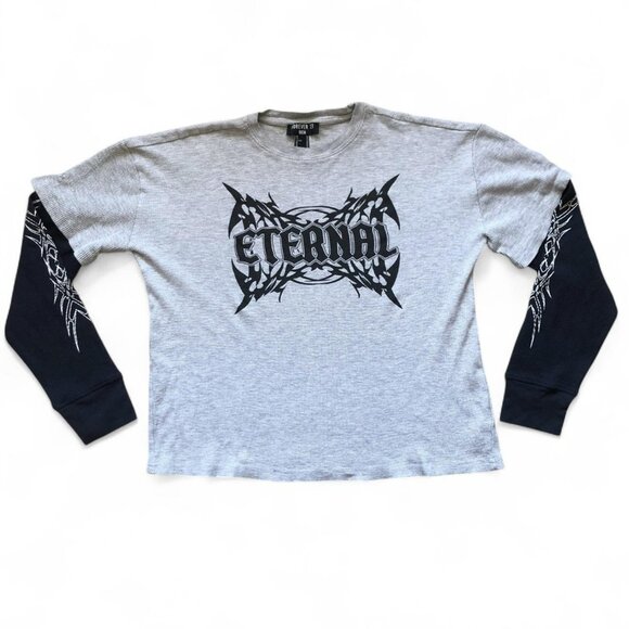 F21 Eternal Twofer Long Sleeve - Picture 3 of 6